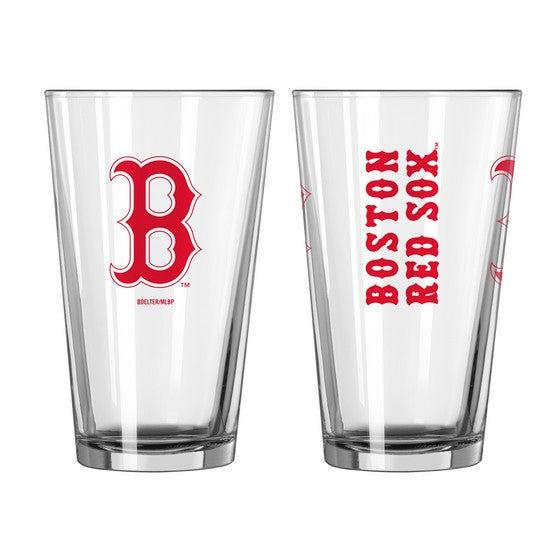 Boston Red Sox Game Day Pint Glass - Sports Collectibles, Sports Memorabilia, Sports Fan Shop, Sports Gifts