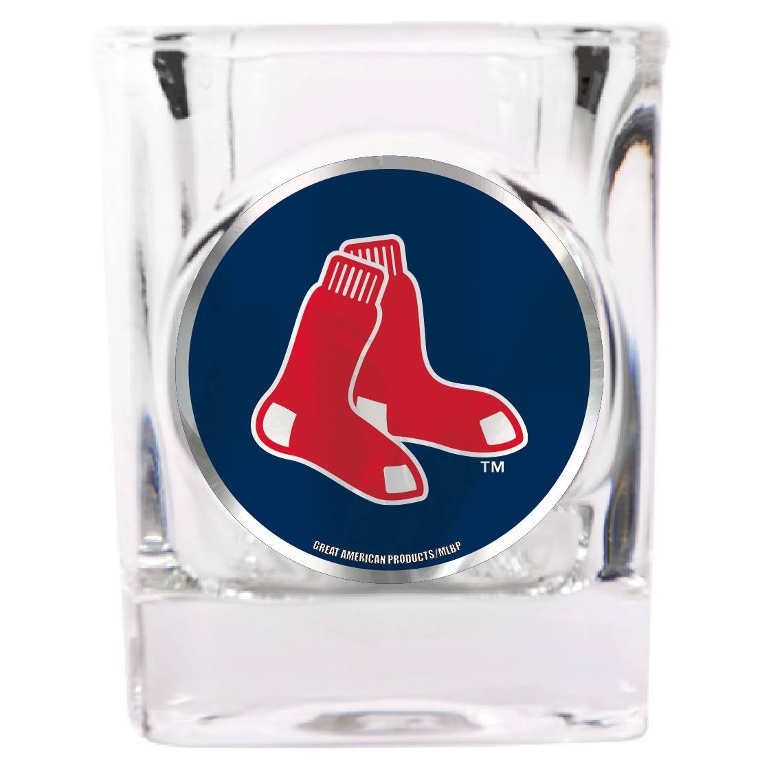 Boston Red Sox Square Shot Glass - Sports Collectibles, Sports Memorabilia, Sports Fan Shop, Sports Gifts