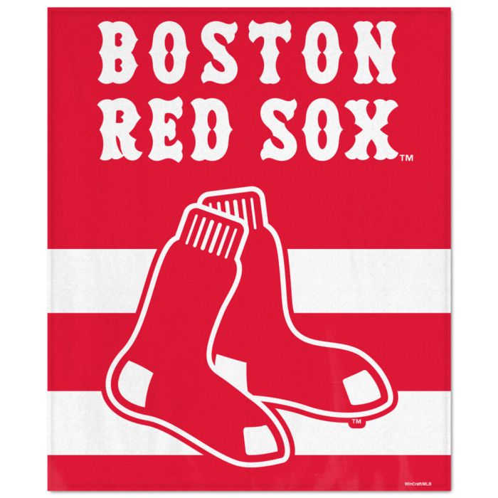 Boston Red Sox Ultra Soft 50" x 60" Blanket - Sports Collectibles, Sports Memorabilia, Sports Fan Shop, Sports Gifts