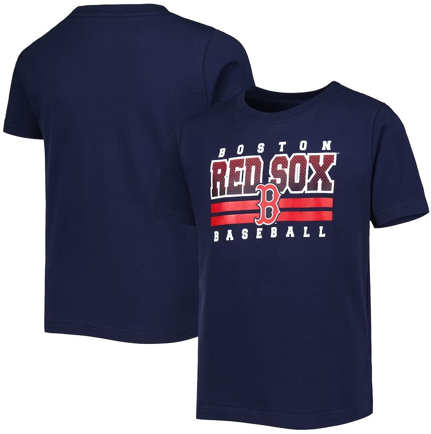 Boston Red Sox Navy Blue Youth T-Shirt - Sports Collectibles, Sports Memorabilia, Sports Fan Shop, Sports Gifts