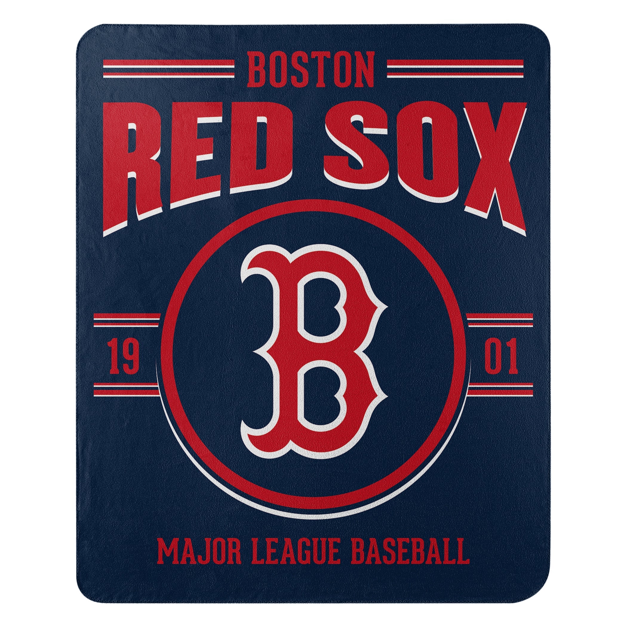 Boston Red Sox 50" x 60" Southpaw Fleece Throw Blanket - Sports Collectibles, Sports Memorabilia, Sports Fan Shop, Sports Gifts