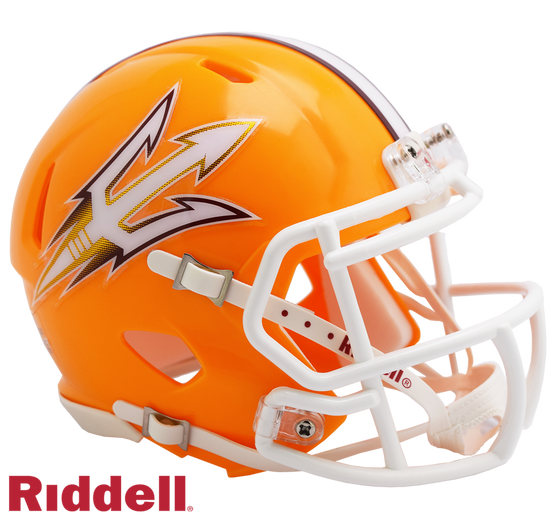 Preorder - Arizona State Sun Devils NCAA Mini Speed Football Helmet - Ships 4.15.2024 - 757 Sports Collectibles