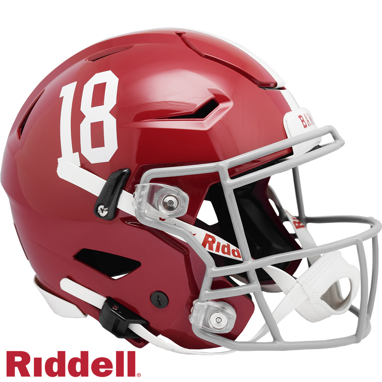 Alabama Crimson Tide Helmet Riddell Authentic Full Size SpeedFlex Style #18 - Special Order - Sports Collectibles, Sports Memorabilia, Sports Fan Shop, Sports Gifts