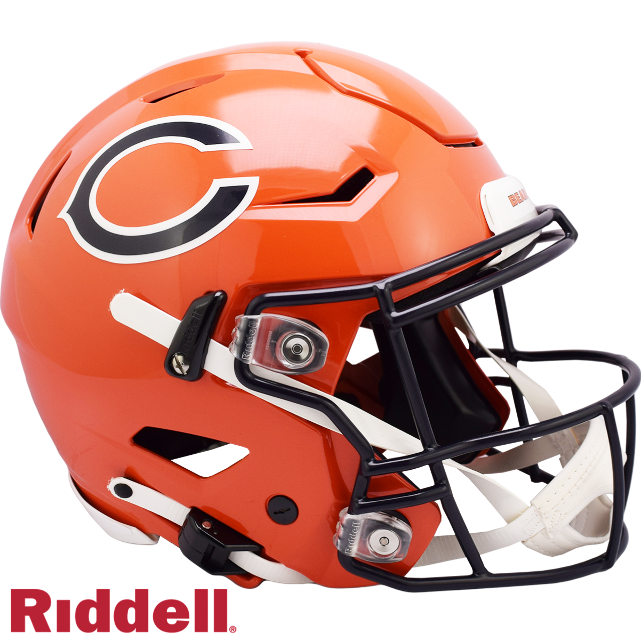 Chicago Bears Helmet Riddell Authentic Full Size SpeedFlex Style On-Field Alternate - Sports Collectibles, Sports Memorabilia, Sports Fan Shop, Sports Gifts