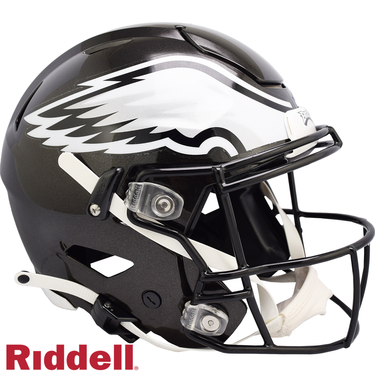 Philadelphia Eagles Helmet Riddell Authentic Full Size SpeedFlex Style On-Field Alternate - Sports Collectibles, Sports Memorabilia, Sports Fan Shop, Sports Gifts