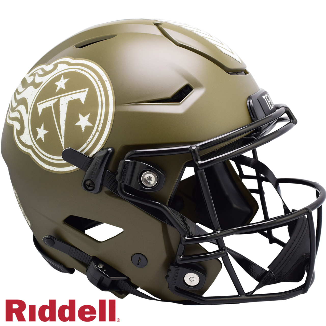 Tennessee Titans Helmet Riddell Authentic Full Size SpeedFlex Style Salute To Service - Sports Collectibles, Sports Memorabilia, Sports Fan Shop, Sports Gifts