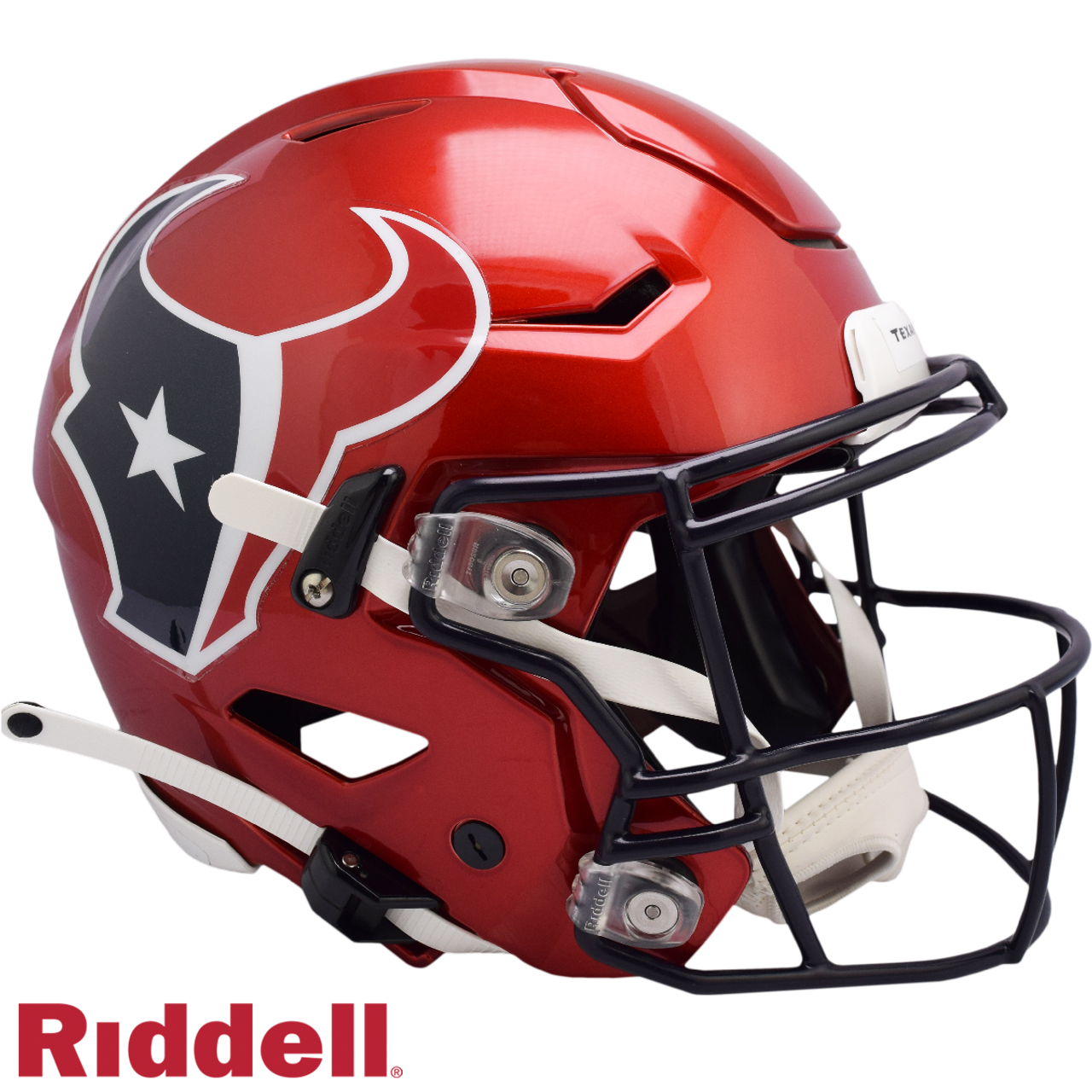 Houston Texans Helmet Riddell Authentic Full Size SpeedFlex Style On-Field Alternate - Sports Collectibles, Sports Memorabilia, Sports Fan Shop, Sports Gifts