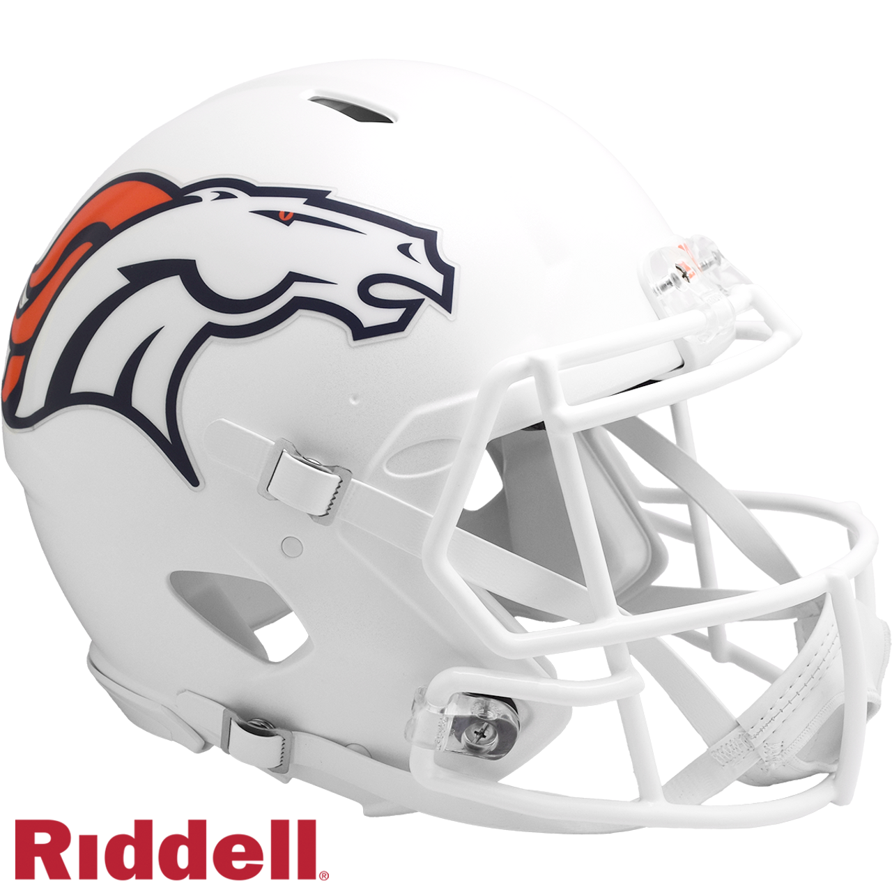 Denver Broncos Helmet Riddell Authentic Full Size Speed Style On-Field Alternate 2024