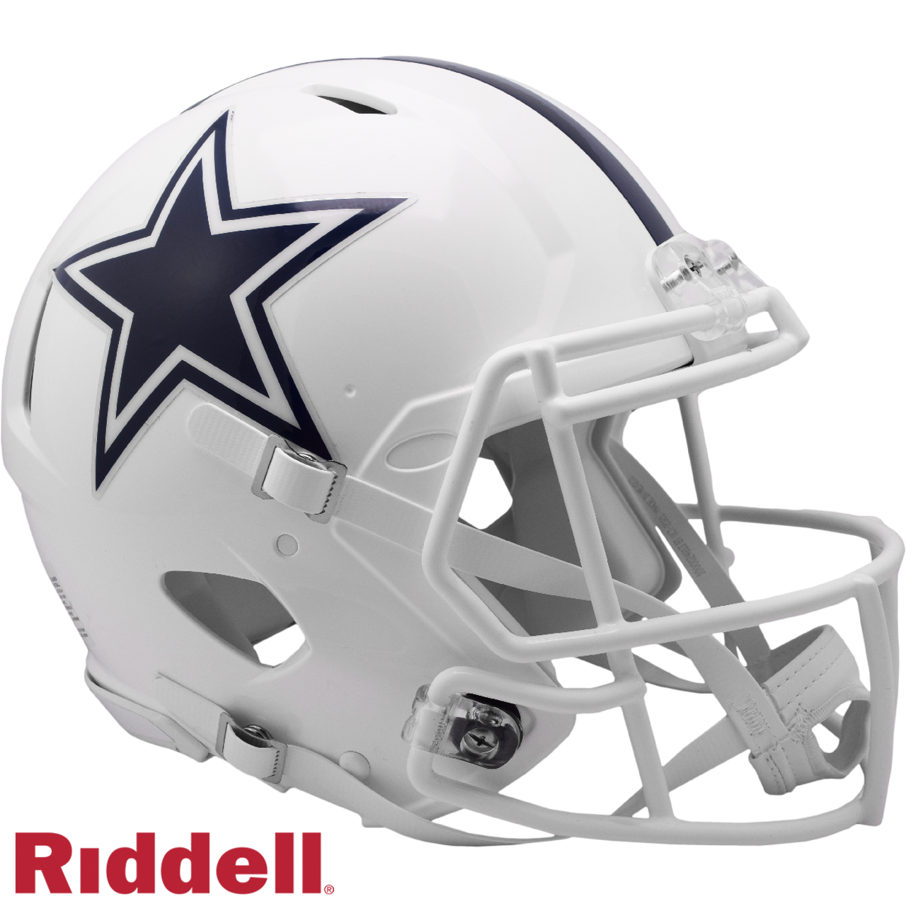 Dallas Cowboys Helmet Riddell Authentic Full Size Speed Style On-Field Alternate - Sports Collectibles, Sports Memorabilia, Sports Fan Shop, Sports Gifts