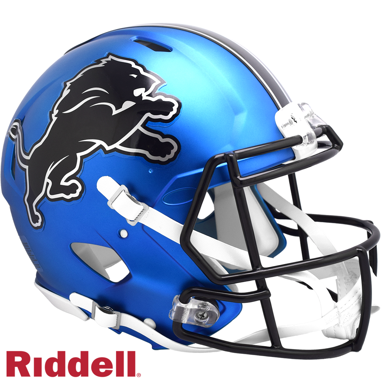 Detroit Lions Helmet Riddell Authentic Full Size Speed Style On-Field Alternate 2024