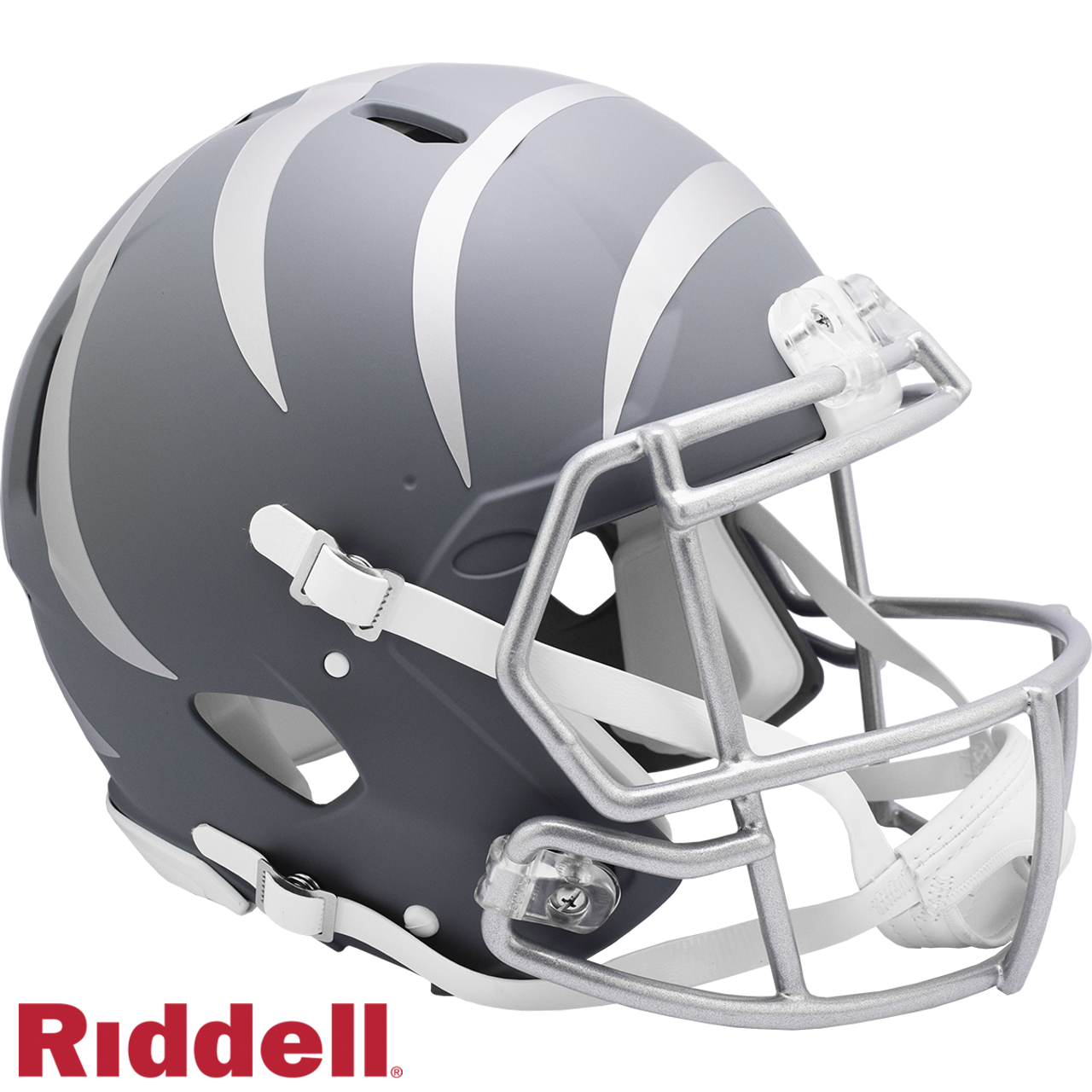 Cincinnati Bengals Helmet Riddell Authentic Full Size Speed Style Slate Alternate