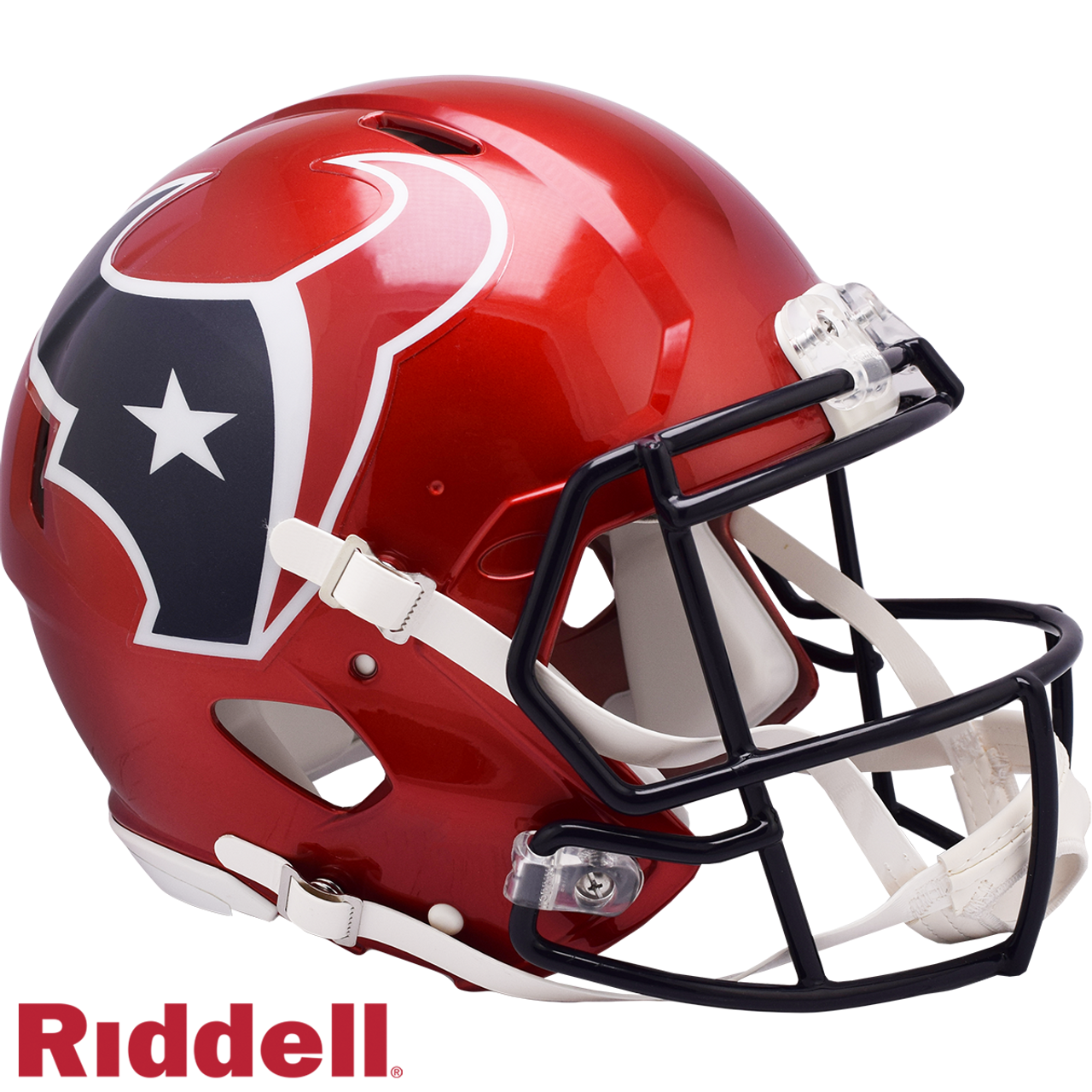 Houston Texans Helmet Riddell Authentic Full Size Speed Style On-Field Alternate - Sports Collectibles, Sports Memorabilia, Sports Fan Shop, Sports Gifts