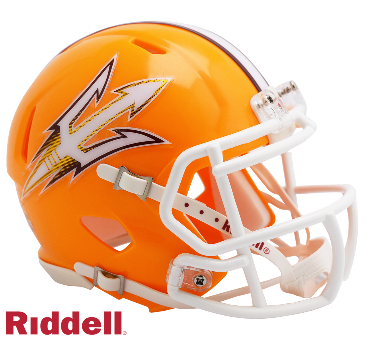 Arizona State Sun Devils Helmet Riddell Replica Mini Speed Style Gold 2024