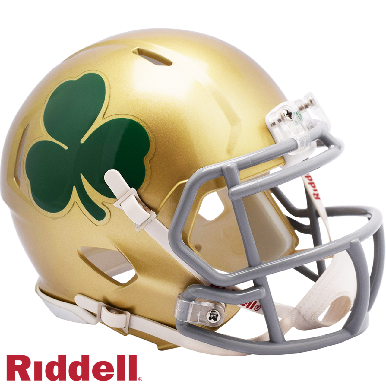 Notre Dame Fighting Irish Helmet Riddell Replica Mini Speed Style Shamrock - Sports Collectibles, Sports Memorabilia, Sports Fan Shop, Sports Gifts