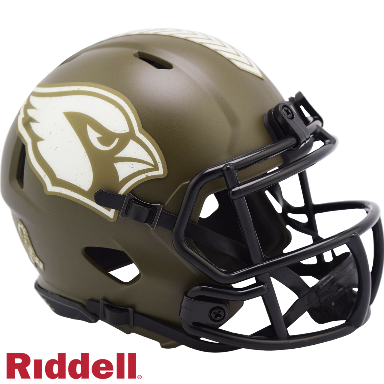Arizona Cardinals Helmet Riddell Replica Mini Speed Style Salute To Service - Sports Collectibles, Sports Memorabilia, Sports Fan Shop, Sports Gifts