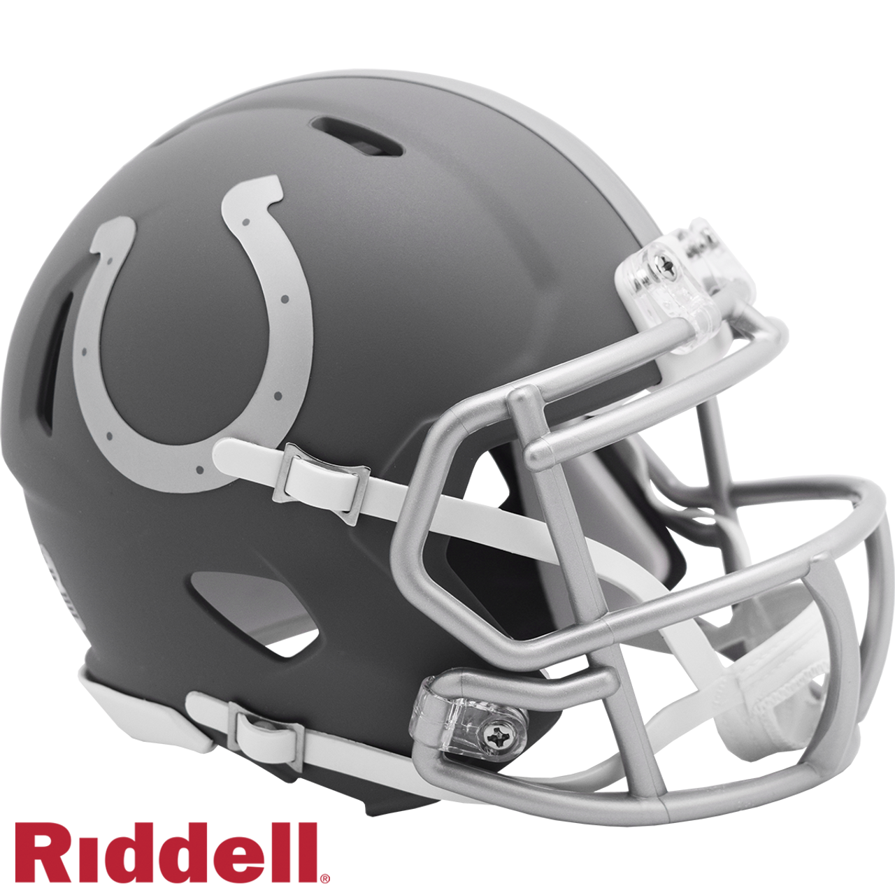 Indianapolis Colts Helmet Riddell Replica Mini Speed Style Slate Alternate
