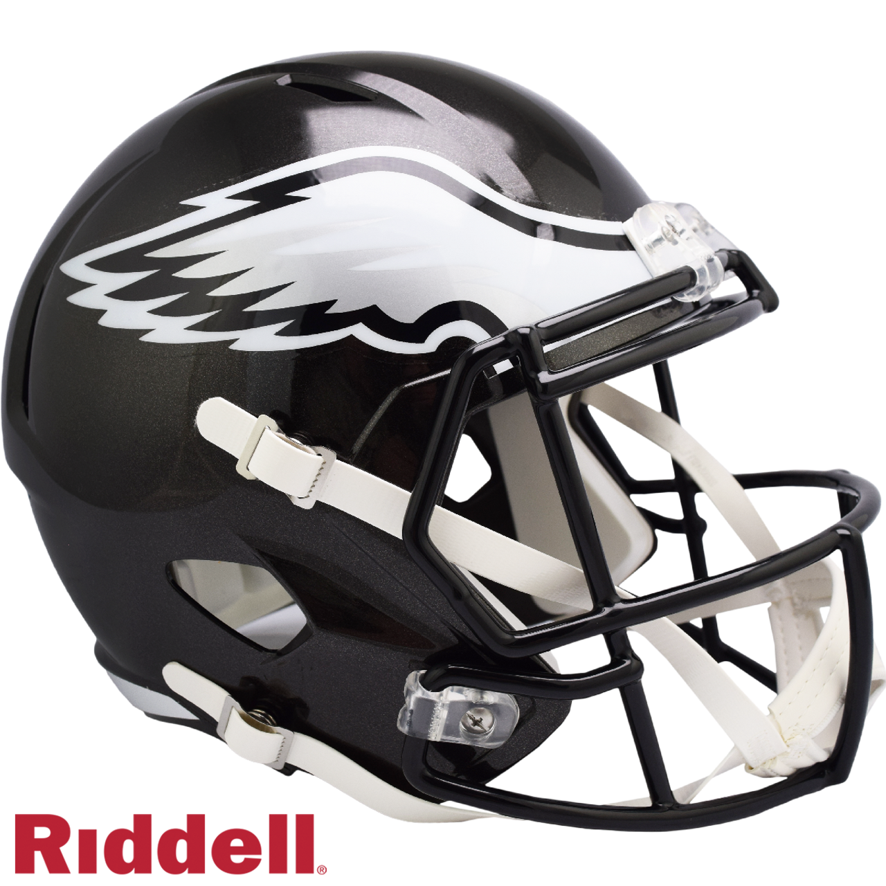 Philadelphia Eagles Helmet Riddell Replica Full Size Speed Style On-Field Alternate - Sports Collectibles, Sports Memorabilia, Sports Fan Shop, Sports Gifts