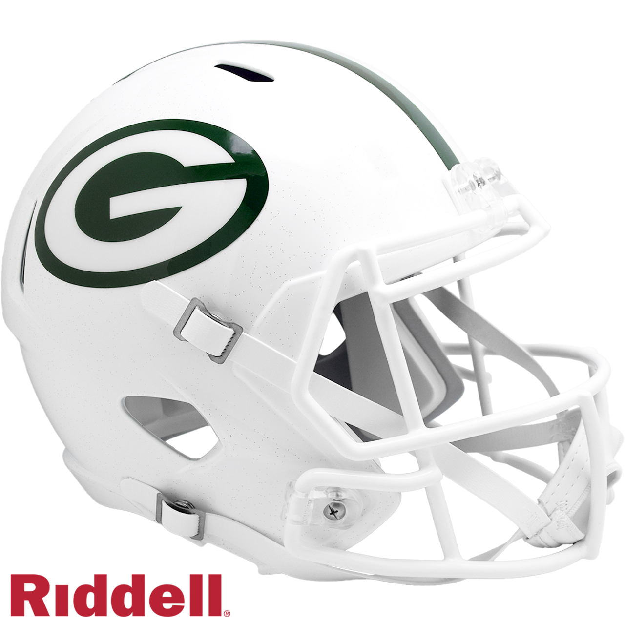 Riddell Green Bay Packers Speed Replica Helmet - Thumbnail 2
