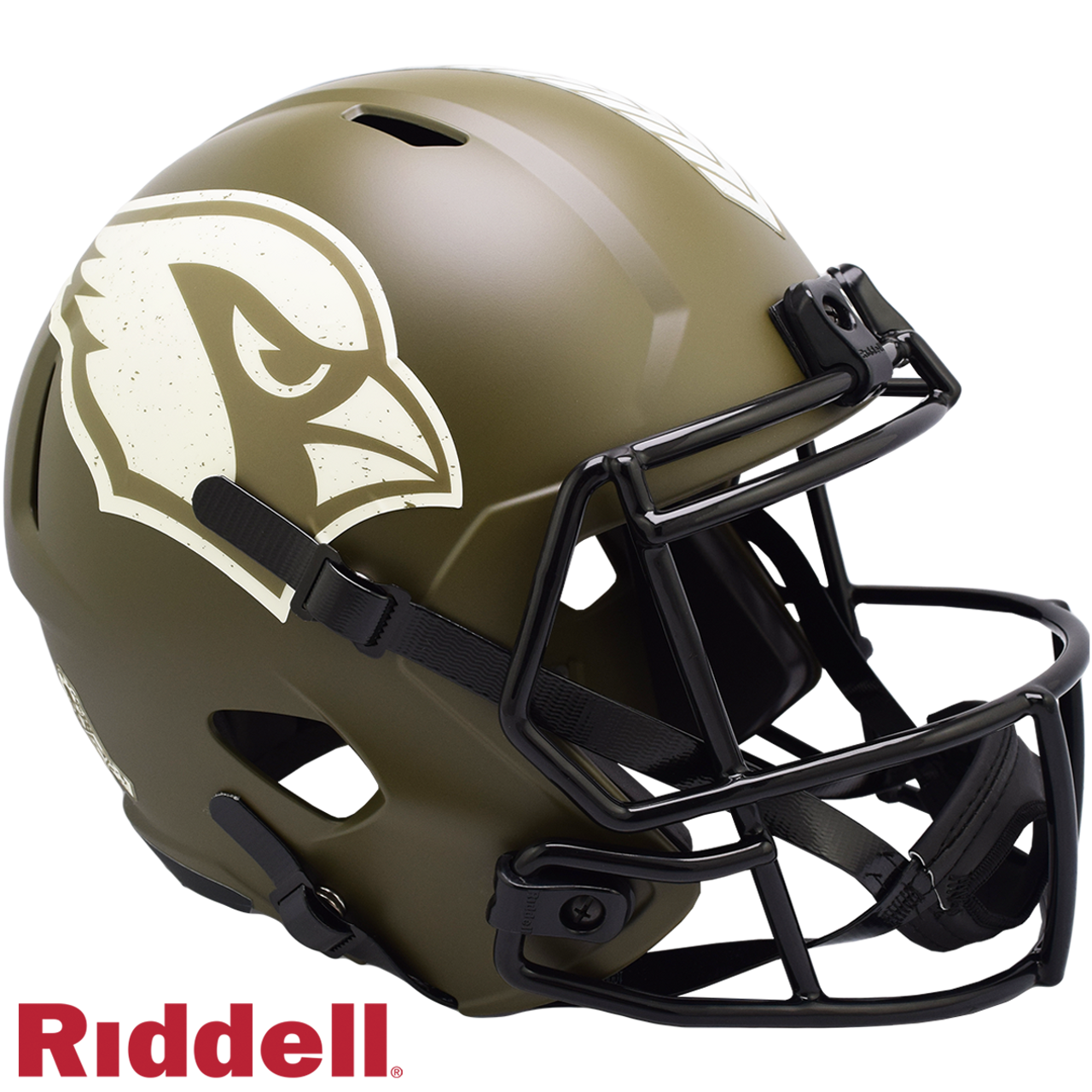 Arizona Cardinals Helmet Riddell Replica Full Size Speed Style Salute To Service - Sports Collectibles, Sports Memorabilia, Sports Fan Shop, Sports Gifts