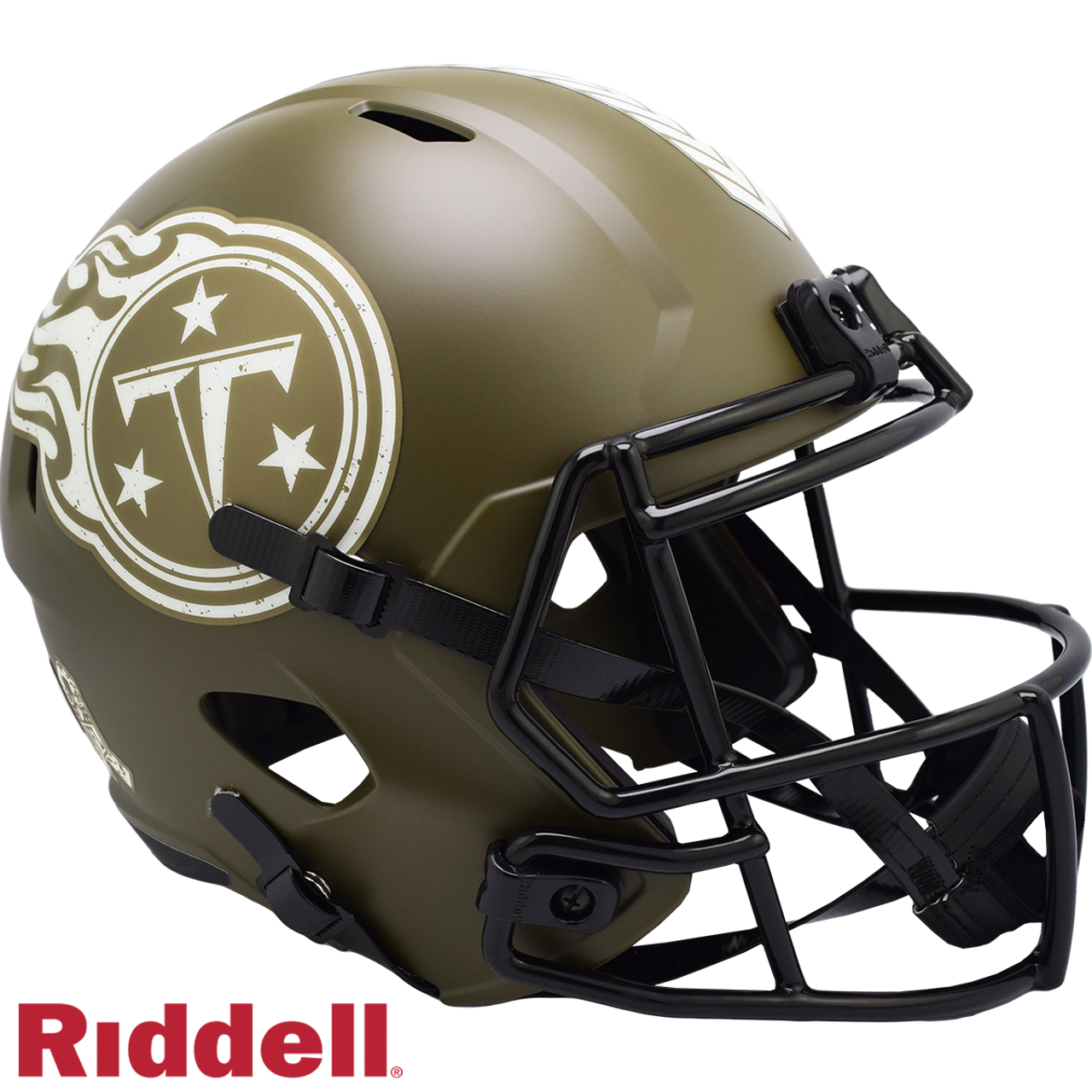 Tennessee Titans Helmet Riddell Replica Full Size Speed Style Salute To Service - Sports Collectibles, Sports Memorabilia, Sports Fan Shop, Sports Gifts