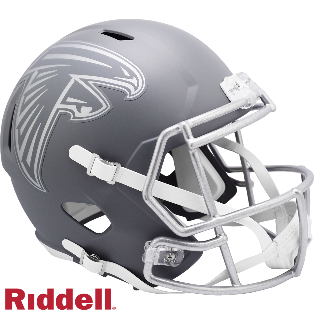 Atlanta Falcons Helmet Riddell Replica Full Size Speed Style Slate Alternate