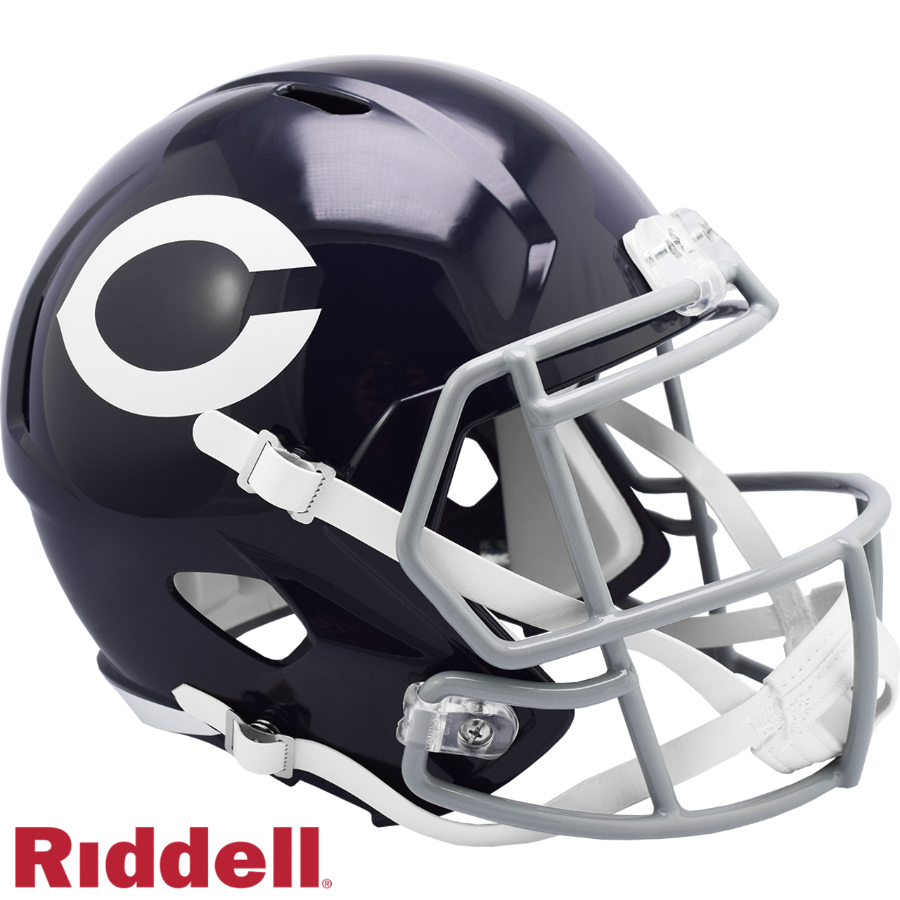 Chicago Bears Helmet Riddell Replica Full Size Speed Style 1962-1973 T/B Special Order - Sports Collectibles, Sports Memorabilia, Sports Fan Shop, Sports Gifts