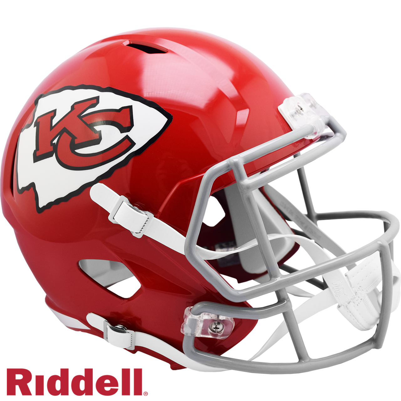 Kansas City Chiefs Helmet Riddell Replica Full Size Speed Style 1963-1973 T/B - Sports Collectibles, Sports Memorabilia, Sports Fan Shop, Sports Gifts