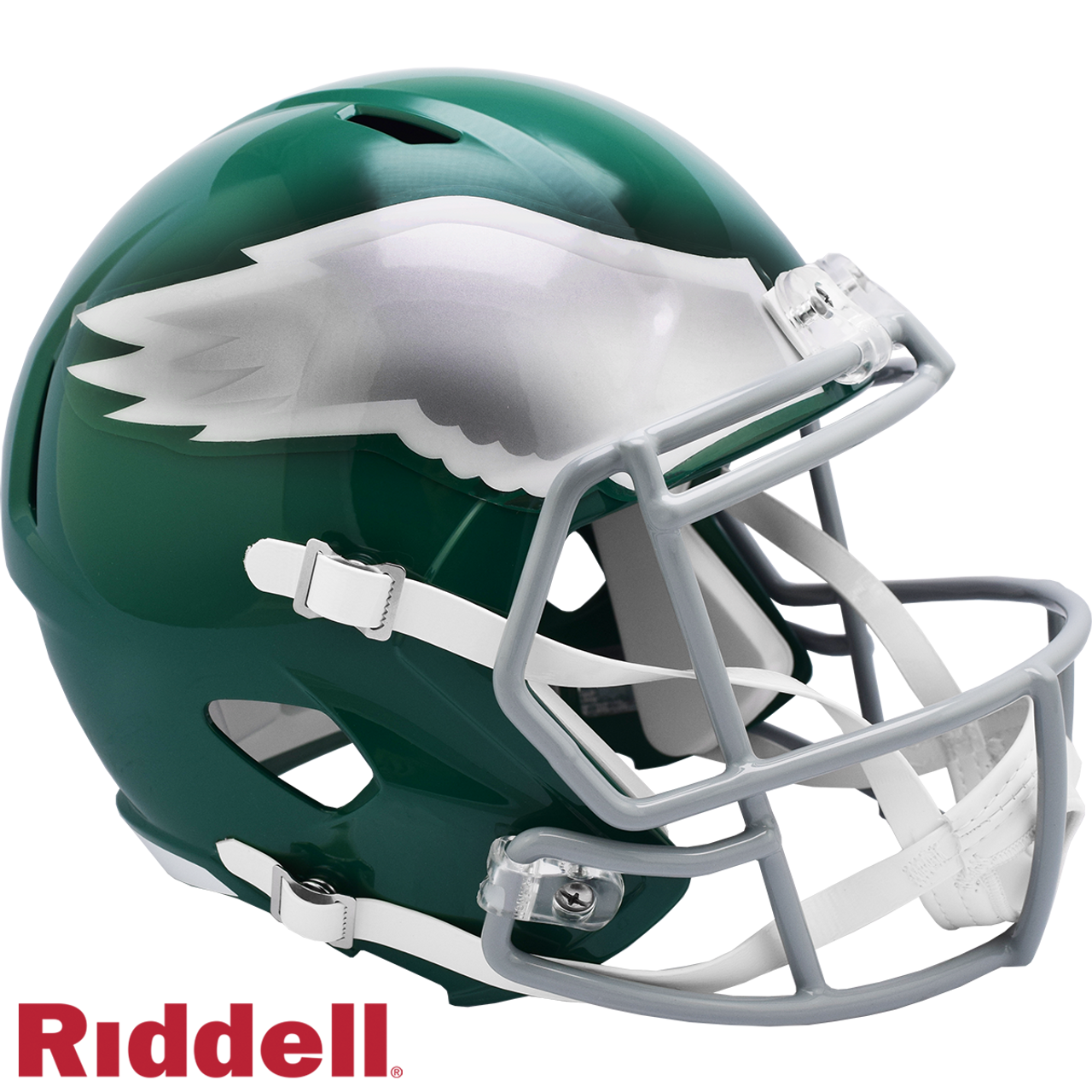 Philadelphia Eagles Helmet Riddell Replica Full Size Speed Style 1974-1995 T/B Special Order - Sports Collectibles, Sports Memorabilia, Sports Fan Shop, Sports Gifts