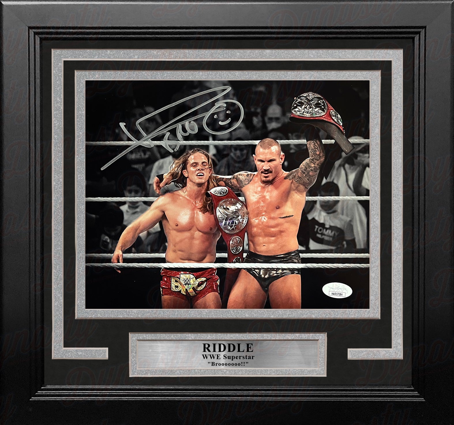 Riddle RK-Bro Autographed Framed WWE Wrestling Photo - Sports Collectibles, Sports Memorabilia, Sports Fan Shop, Sports Gifts