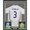 Framed Autographed/Signed Roberto Carlos 35x39 Real Madrid White Soccer Jersey Beckett BAS COA
