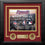 NBA Basketball Photo Picture Frame Kit - Houston Rockets (Red Matting, Yellow Trim) - Sports Collectibles, Sports Memorabilia, Sports Fan Shop, Sports Gifts