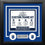 MLB Baseball Photo Picture Frame Kit - Kansas City Royals (Blue Matting, White Trim)