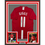 Framed Autographed/Signed Ryan Giggs 35x39 Manchester United Red Soccer Jersey Beckett BAS COA