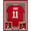 Framed Autographed/Signed Ryan Giggs 35x39 Manchester United Red Soccer Jersey Beckett BAS COA