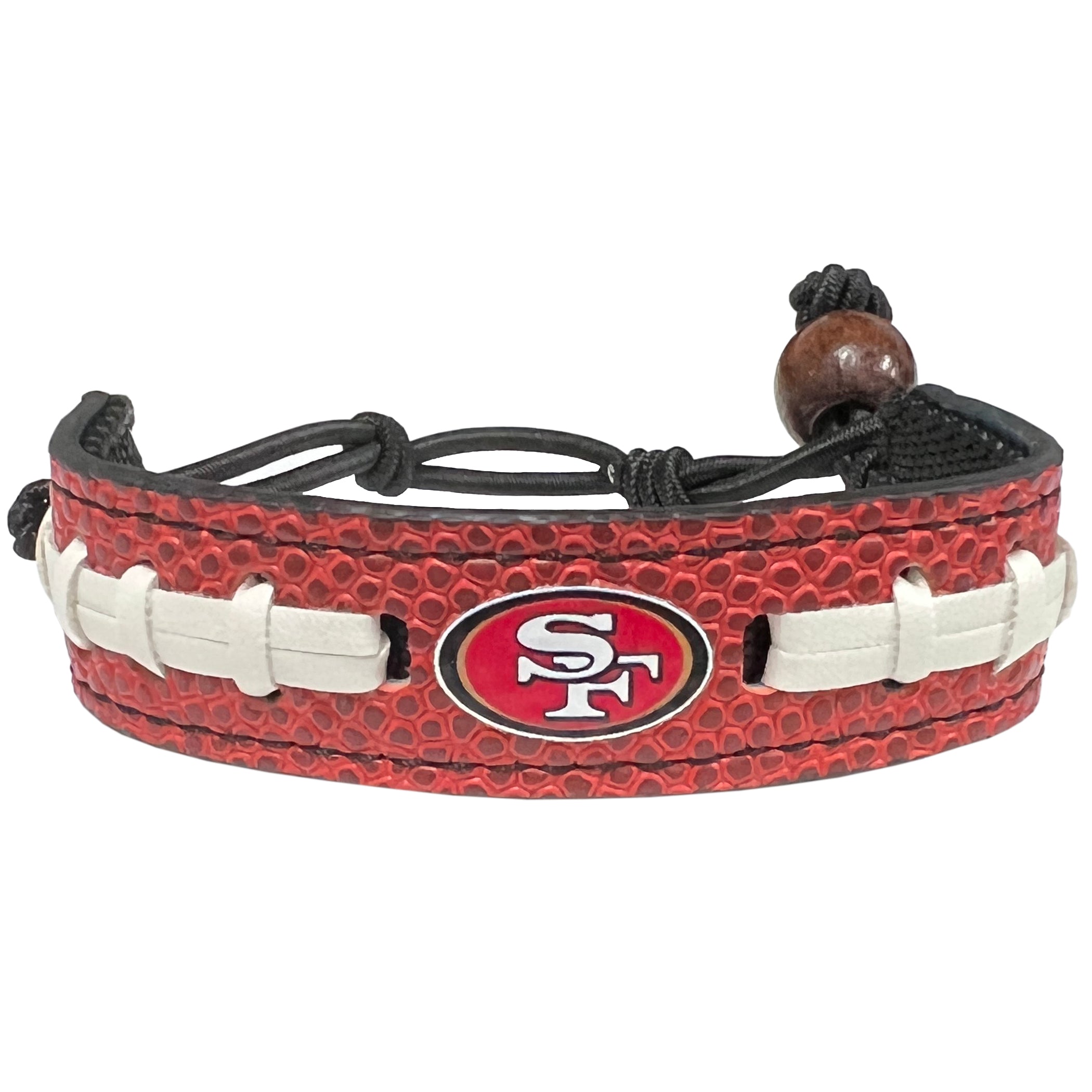San Francisco 49ers Human Pebble Grain Bracelet