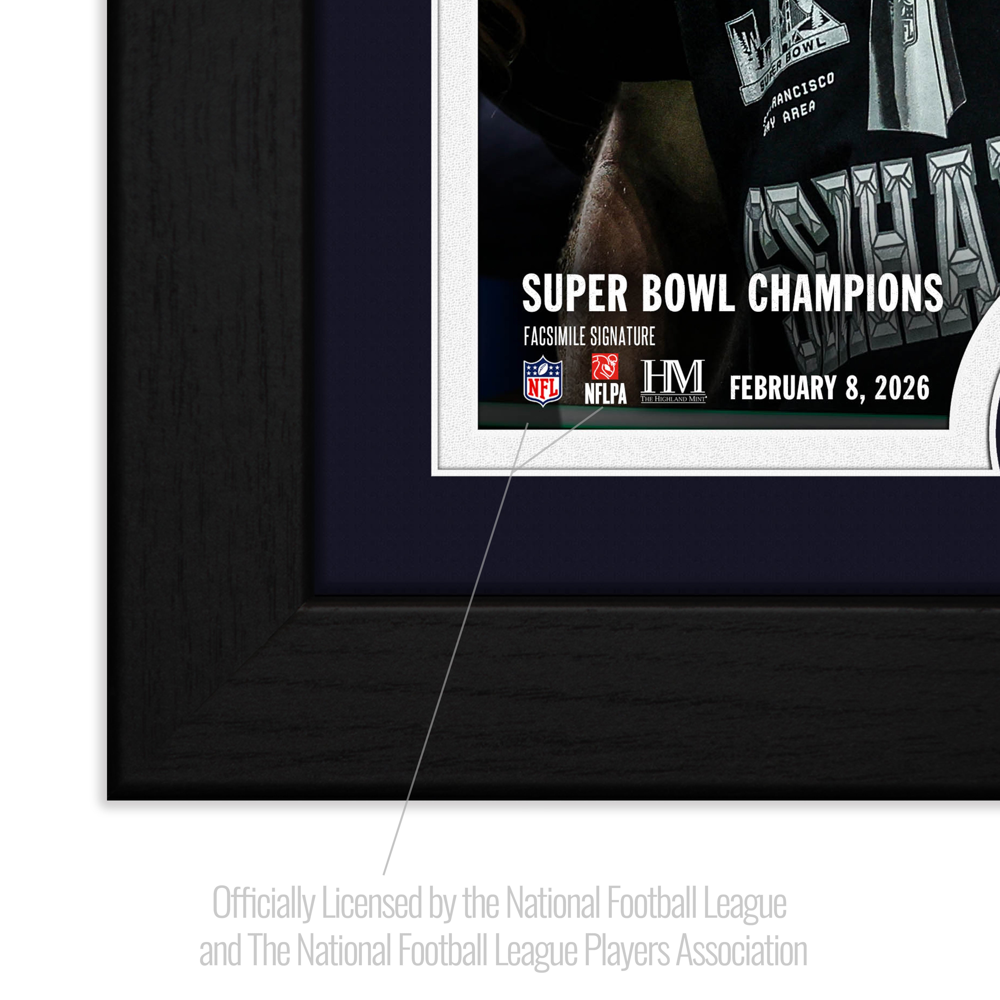 Sam Darnold Super Bowl LX Lombardi Trophy Bronze Coin Photo Mint - Sports Gifts, Sports Memorabilia, Sports Collectibles, Fan Shop