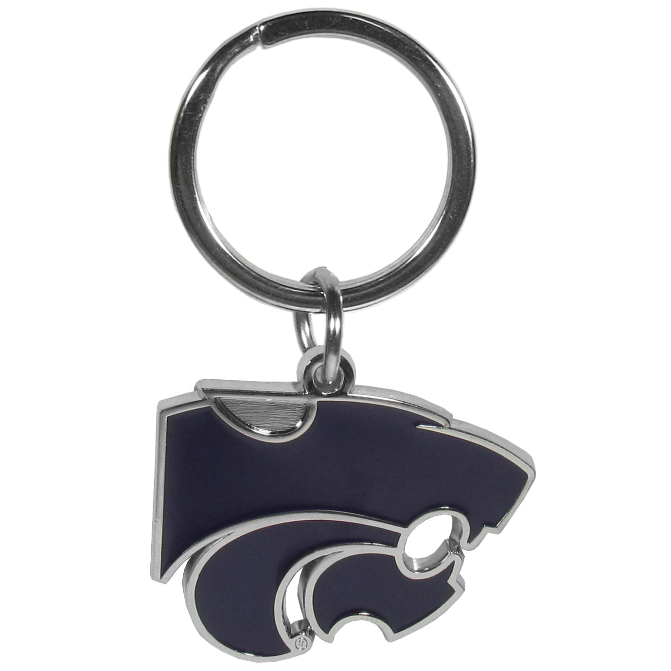 Kansas St. Wildcats Enameled Key Chain