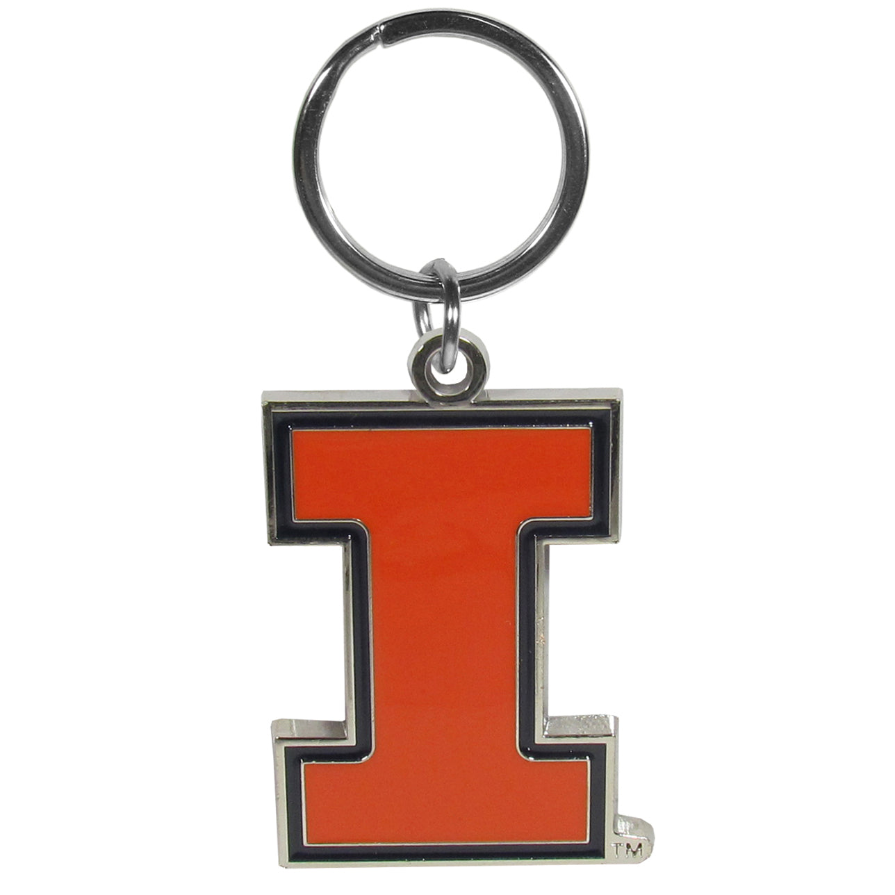 Illinois Fighting Illini Enameled Key Chain