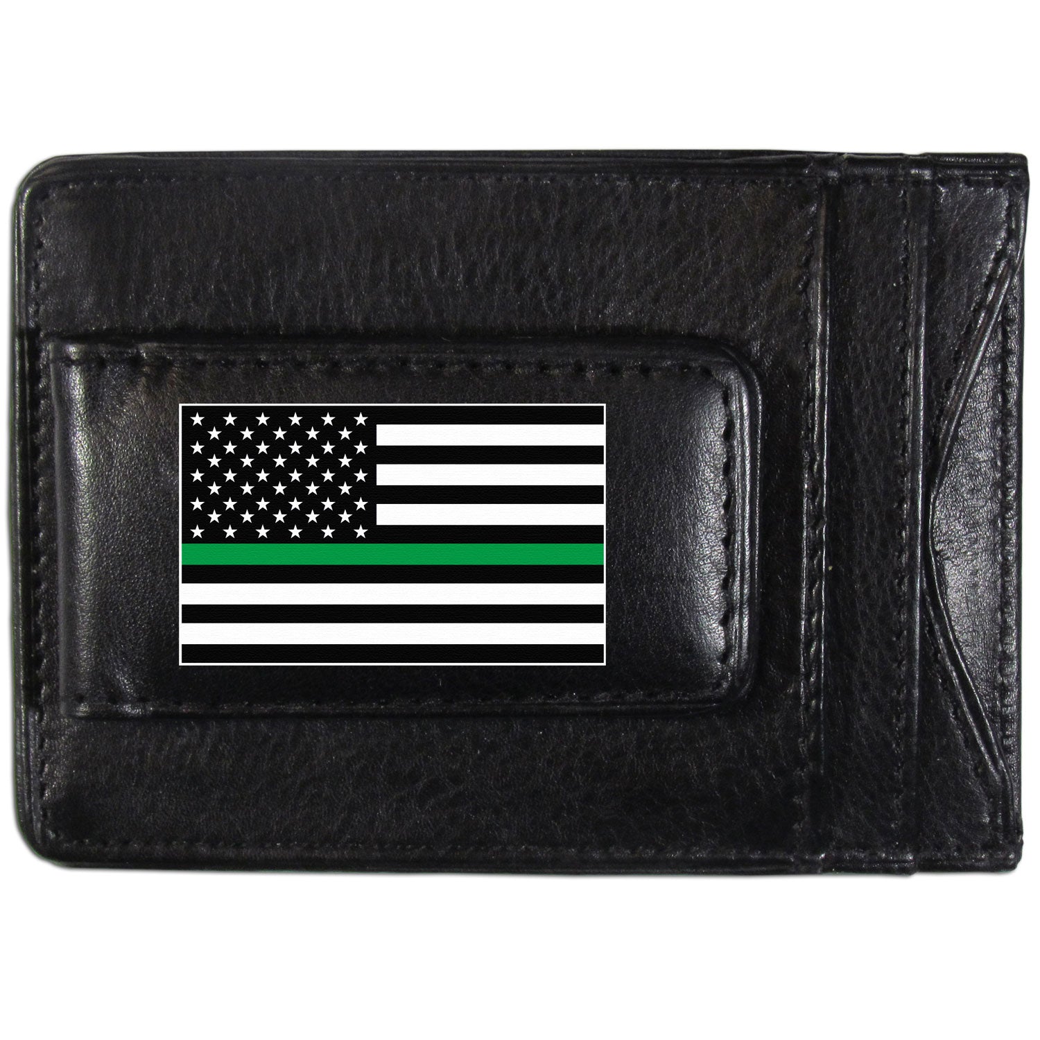 Thin Green Line Army Flag Leather Cash and Cardholder??