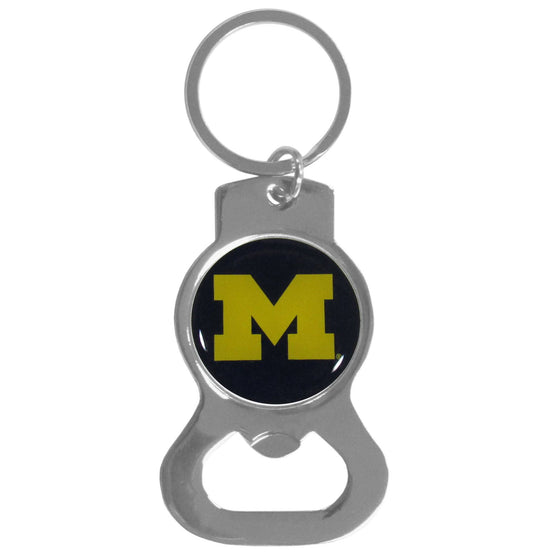 Michigan Wolverines Bottle Opener Key Chain (SSKG) - 757 Sports Collectibles