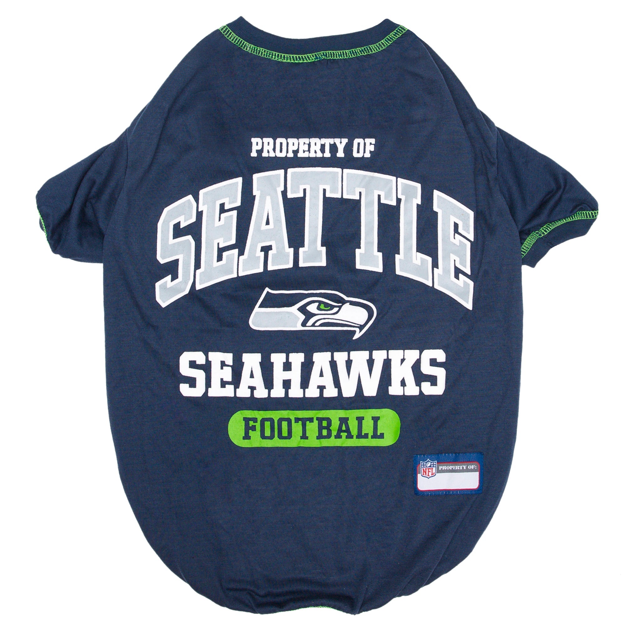 Seattle Seahawks Dog Tee Shirt by Pets First - Sports Collectibles, Sports Memorabilia, Sports Fan Shop, Sports Gifts