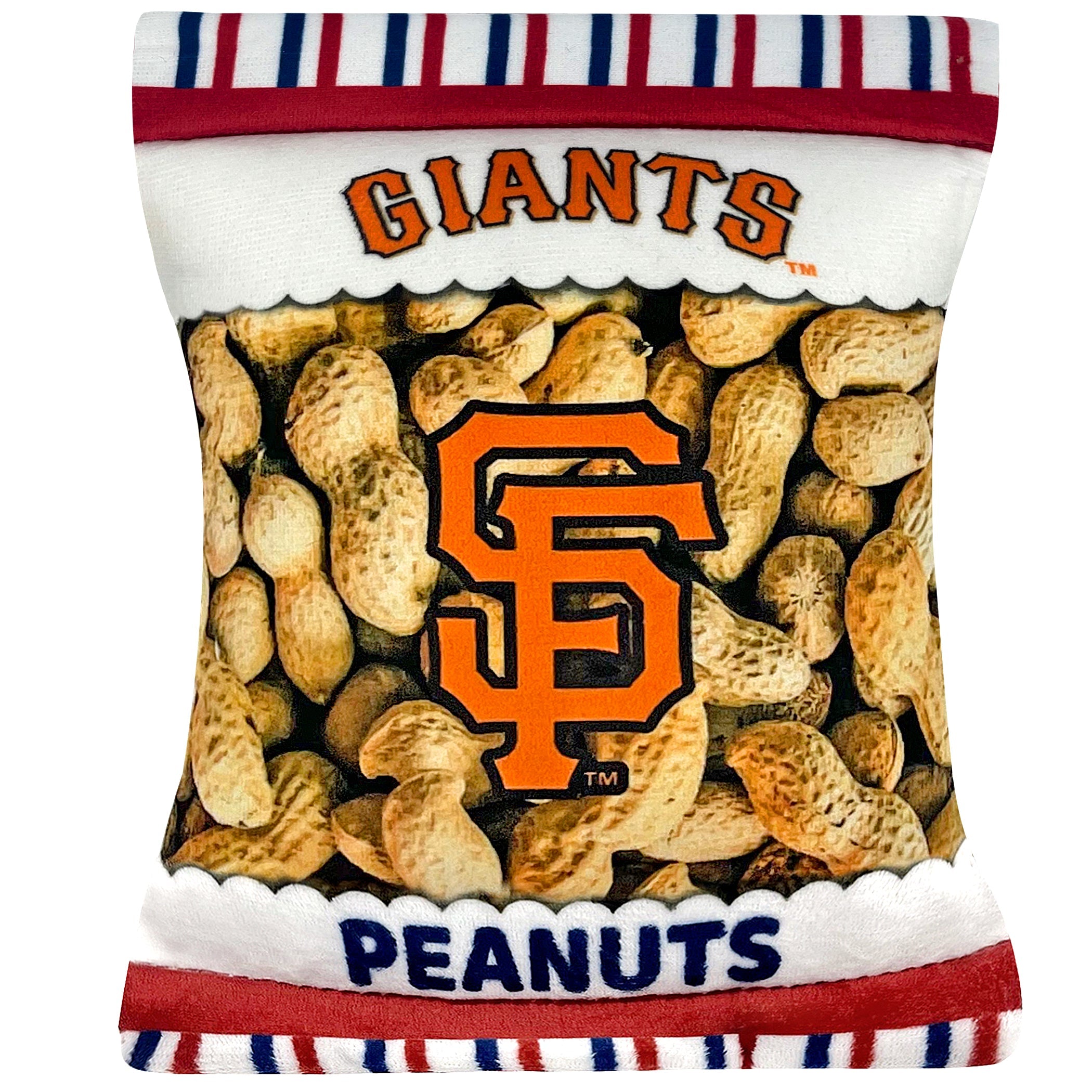 SAN FRANCISCO GIANTS PEANUT TOY Pets First - Sports Collectibles, Sports Memorabilia, Sports Fan Shop, Sports Gifts