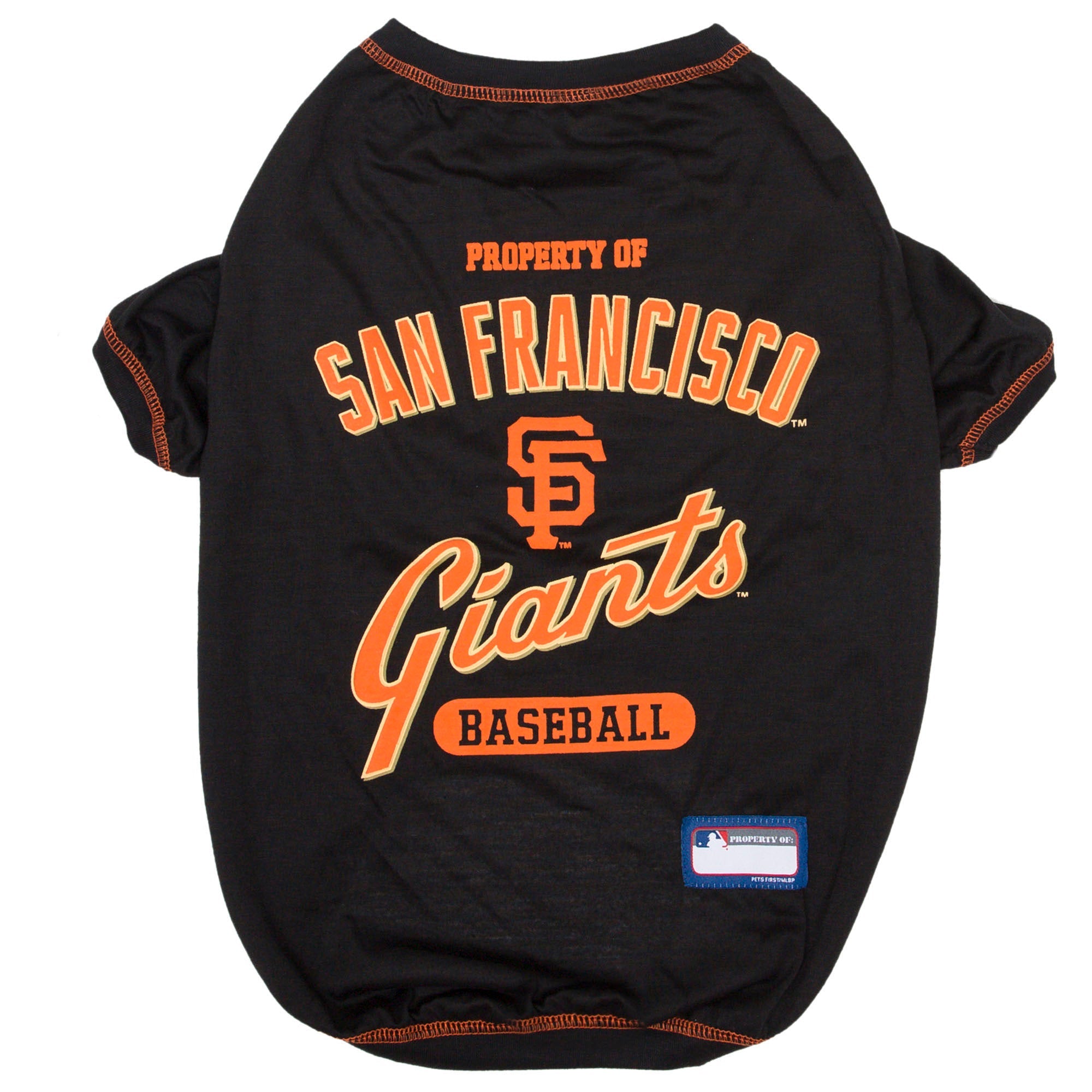 San Francisco Giants Dog Tee Shirt Pets First - Sports Collectibles, Sports Memorabilia, Sports Fan Shop, Sports Gifts