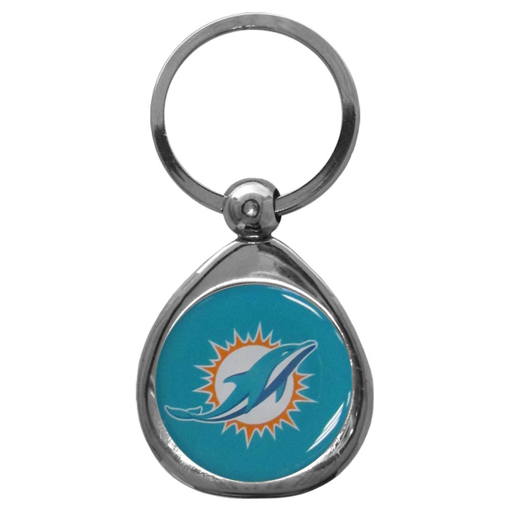 Miami Dolphins Chrome Key Chain (SSKG)