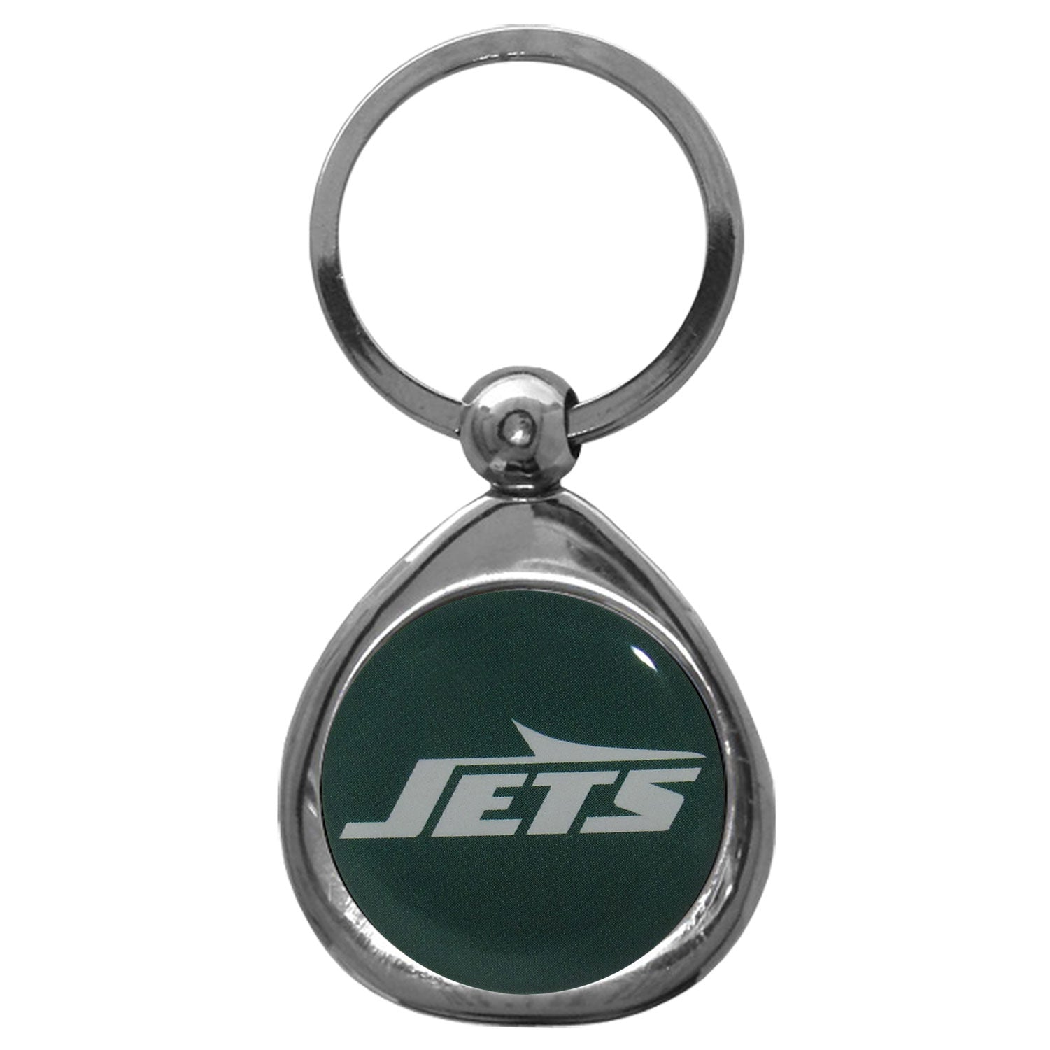 New York Jets Chrome Key Chain (SSKG)