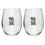 Elk Stem Goblets (Set of 2) - Sports Collectibles, Sports Memorabilia, Sports Fan Shop, Sports Gifts