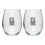 Bighorn Sheep Stemless Goblets (Set of 2) - Sports Collectibles, Sports Memorabilia, Sports Fan Shop, Sports Gifts