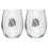 Lion Stemless Goblets (Set of 2) - Sports Collectibles, Sports Memorabilia, Sports Fan Shop, Sports Gifts