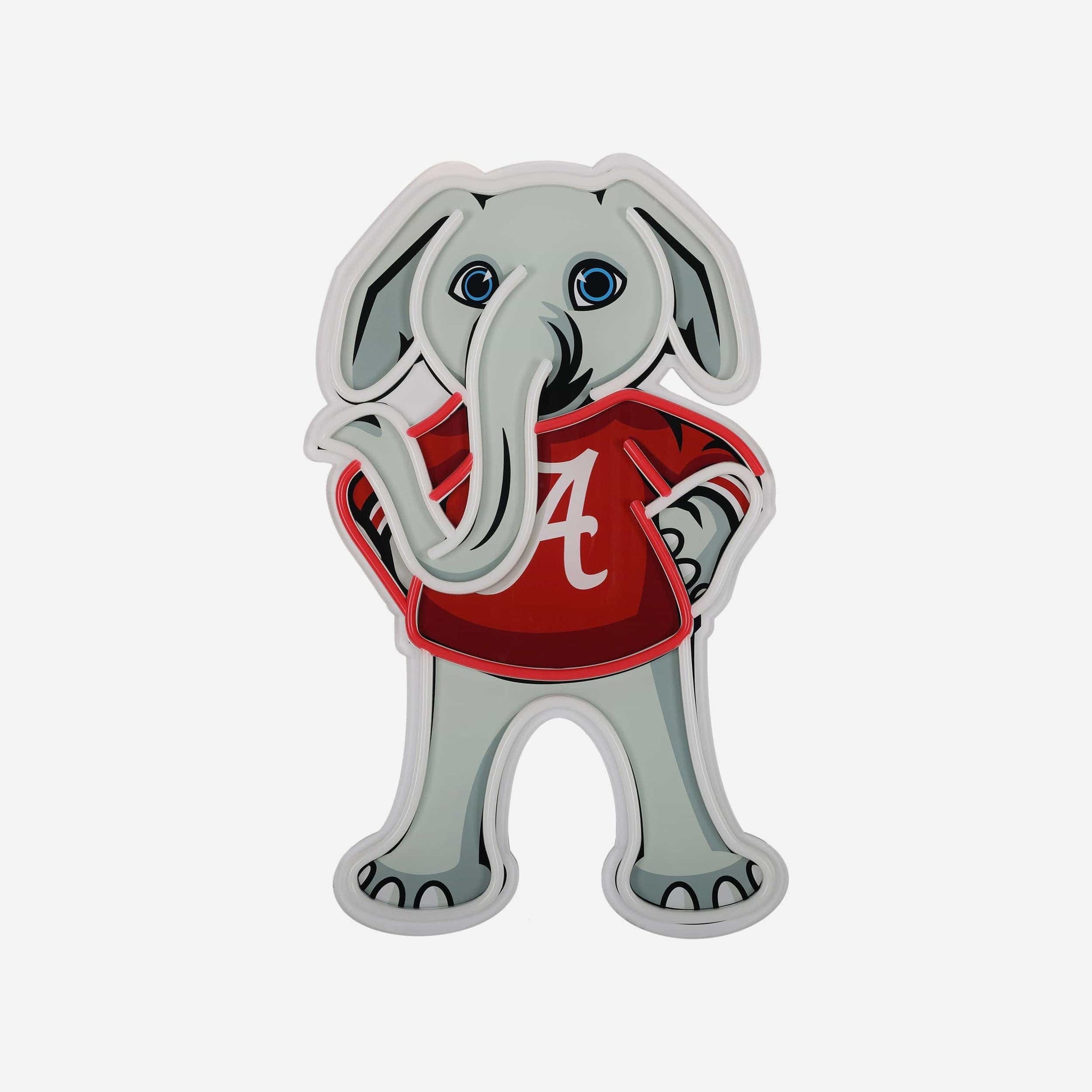 Big Al Alabama Crimson Tide LED Neon Light Up Mascot Sign - Sports Gifts, Sports Memorabilia, Sports Collectibles, Fan Shop