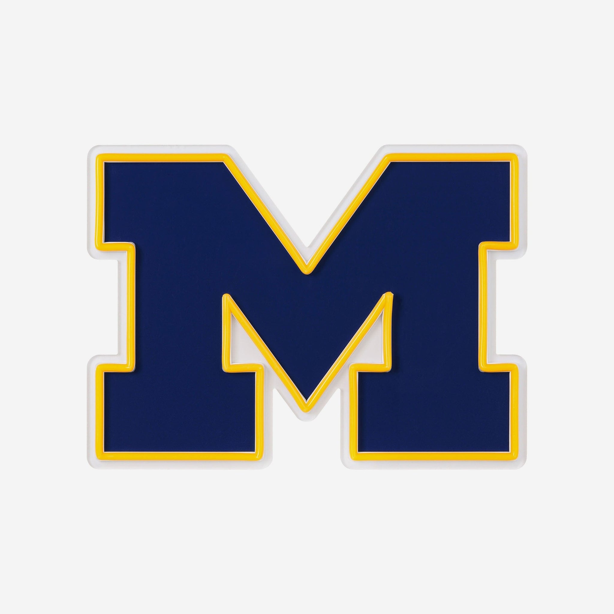 Michigan 15" Neon Light Up Team Logo Sign - Sports Gifts, Sports Memorabilia, Sports Collectibles, Fan Shop